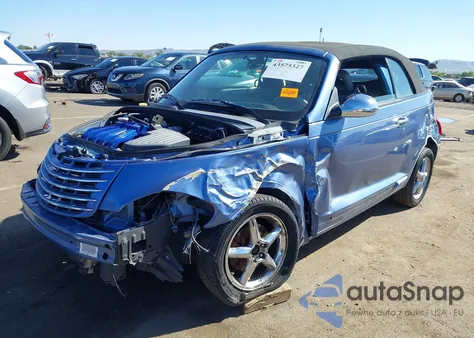 2006 Chrysler Pt Cruiser Touring from USA, damaged, VIN 3C3JY55X86T228831